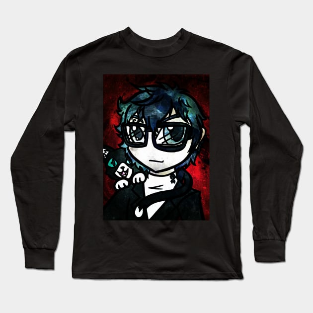 A Fool and his Magician Long Sleeve T-Shirt by ScribbleSketchScoo